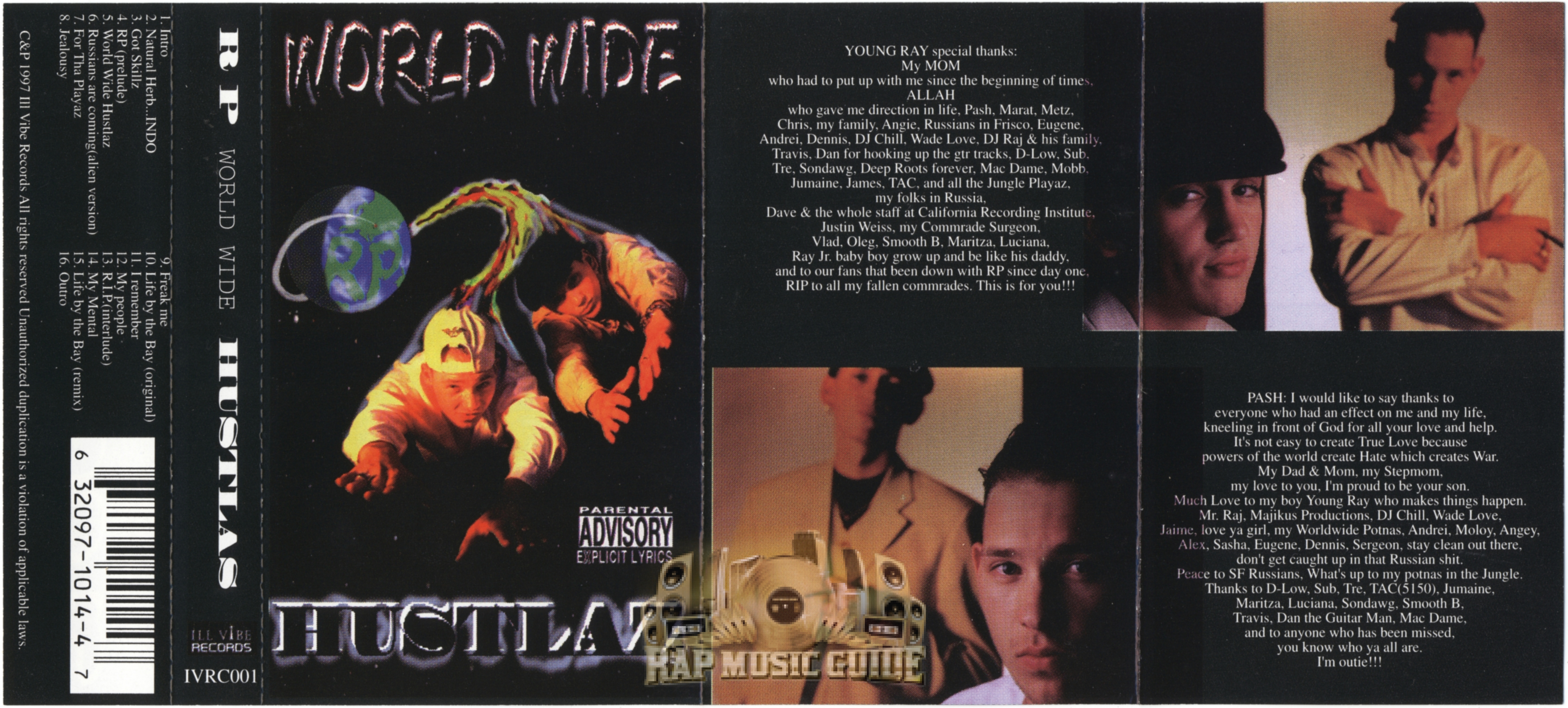 RP - World Wide Hustlaz: Cassette Tape | Rap Music Guide